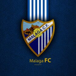 Download wallpapers Malaga FC, 4K, Spanish football club, La Liga