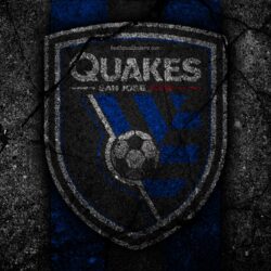 Download wallpapers 4k, San Jose Earthquakes FC, MLS, asphalt