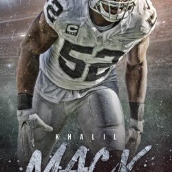 Free Khalil Mack iPhone Wallpapers