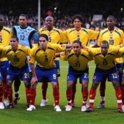 OFF COURSE I LOVE SOCCER. WITH THE COLOMBIAN SOCCER TEAM HAVE