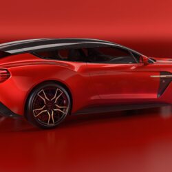 2018 Aston Martin Vanquish Zagato Shooting Brake 4K Wallpapers