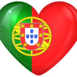 Portugal Large Heart Flag?m=1449316915