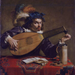 Lute Player Theodoor Rombouts