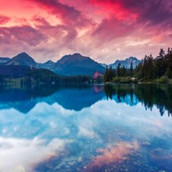 Wallpapers Lake, Mountains, Reflections, Tatra National Park