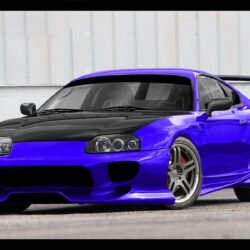 Blue Toyota Supra wallpapers