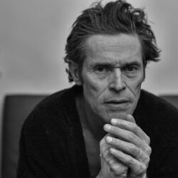 Download Willem Dafoe, Actor, Black And White, Face