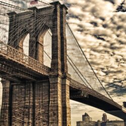 Brooklyn Bridge, New York City widescreen wallpapers