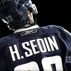 Hockey player of Vancouver Henrik Sedin wallpapers and image