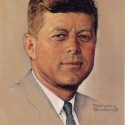 Portrait Of John F Kennedy
