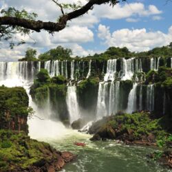 Beautiful Iguazu Falls HD Wallpapers Widescreen For PC Computer
