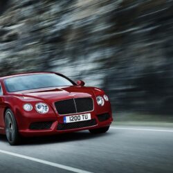 Bentley Continental GT V8 Red wallpapers
