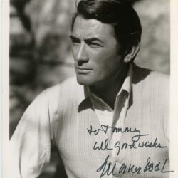 Gregory Peck Autographed Photo