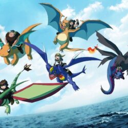 Pokemon how to train your dragon flygon charizard dragonite hiccup