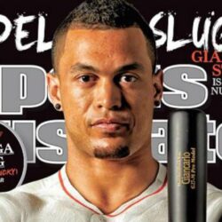 Giancarlo Stanton graces ‘SI’ cover wearing body paint