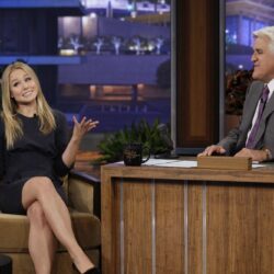 Kristen Bell image The Tonight Show with Jay Leno HD wallpapers and