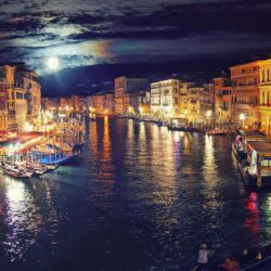 Venice at night wallpapers