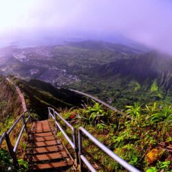 Haiku Stairs Oahu Hawaii wallpapers