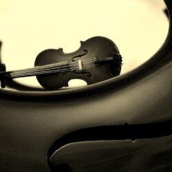 violin, art, music, black and white, vintage, background, wallpapers