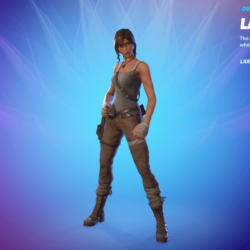 Lara Croft Fortnite wallpapers