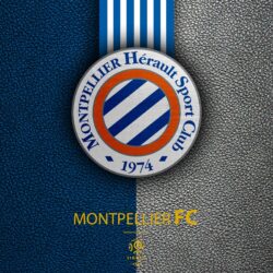 Download wallpapers Montpellier FC, FC, 4K, French football club