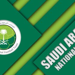 Download wallpapers Saudi Arabia national football team, 4k, emblem