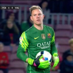 Marc Andre Ter Stegen Vs Valencia