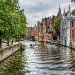 The Groenerei Canal in Bruges