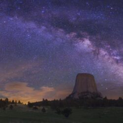 Photo Devils Tower in the album Sky Wallpapers by altacool