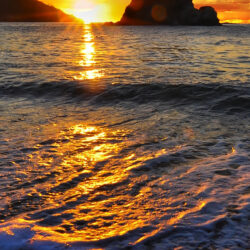 Sunset : Beach Wallpapers for iPhone X, 8, 7, 6