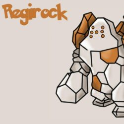 Regirock wallpapers by Xingle