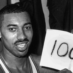 Wilt Chamberlain in photos: Classic image of ‘The Big Dipper