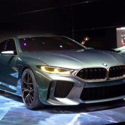 BMW M8 Gran Coupe Concept unveiled at Geneva
