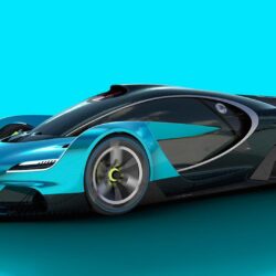 Bugatti Rendering Imagines A Race