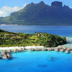 Landscapes nature french polynesia wallpapers