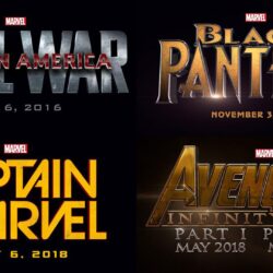 Marvel Announces New Movies: Black Panther, Captain Marvel, Avengers
