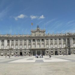 The Royal Palace of Madrid in Madrid