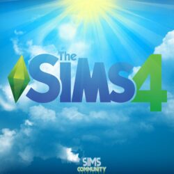 2014 The Sims 4 Logo – Free Download HD Wallpapers