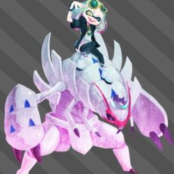 Old drawing of Pearl and Golisopod, figured this sub would