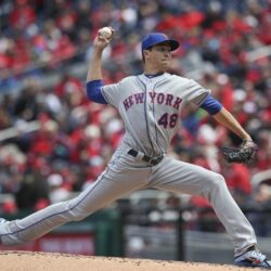 Mets’ Jacob deGrom finds way through difficult sixth inning: ‘He