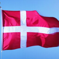 The flag of Denmark HD Wallpapers
