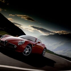 car vehicle road alfa romeo wallpapers and backgrounds