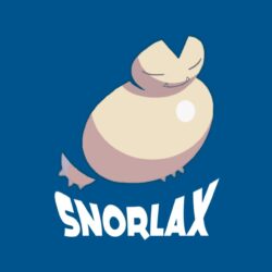 Snorlax Minimalist Phone Wallpapers