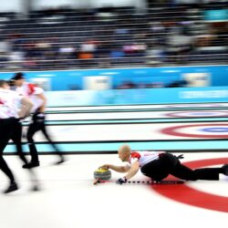Curling competition at the Olympic Games in Sochi wallpapers and