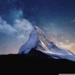 Milky Way Mountain by Yakub Nihat ❤ 4K HD Desktop Wallpapers for 4K