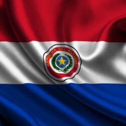 Download Wallpapers Paraguay, Satin, Flag, Symbol, Star