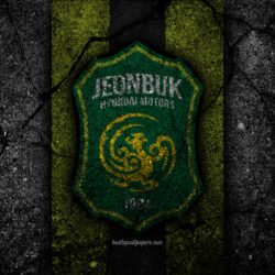 Download wallpapers Jeonbuk FC, 4k, logo, K