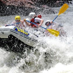 RAFTING river water boat sailing extreme wallpapers