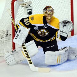 Goalie Tuukka Rask is coming up huge for the Bruins.