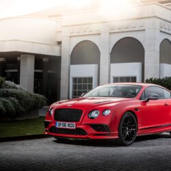 Photos Bentley 2017 Continental Supersports Worldwide Red