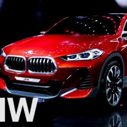 BMW Concept X2. World Premiere at the Paris Motor Show 2016.